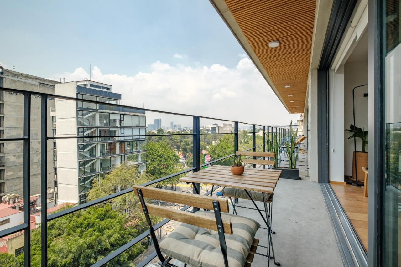 Modern Apartments La Condesa Pet Friendly Mexico City Exterior photo