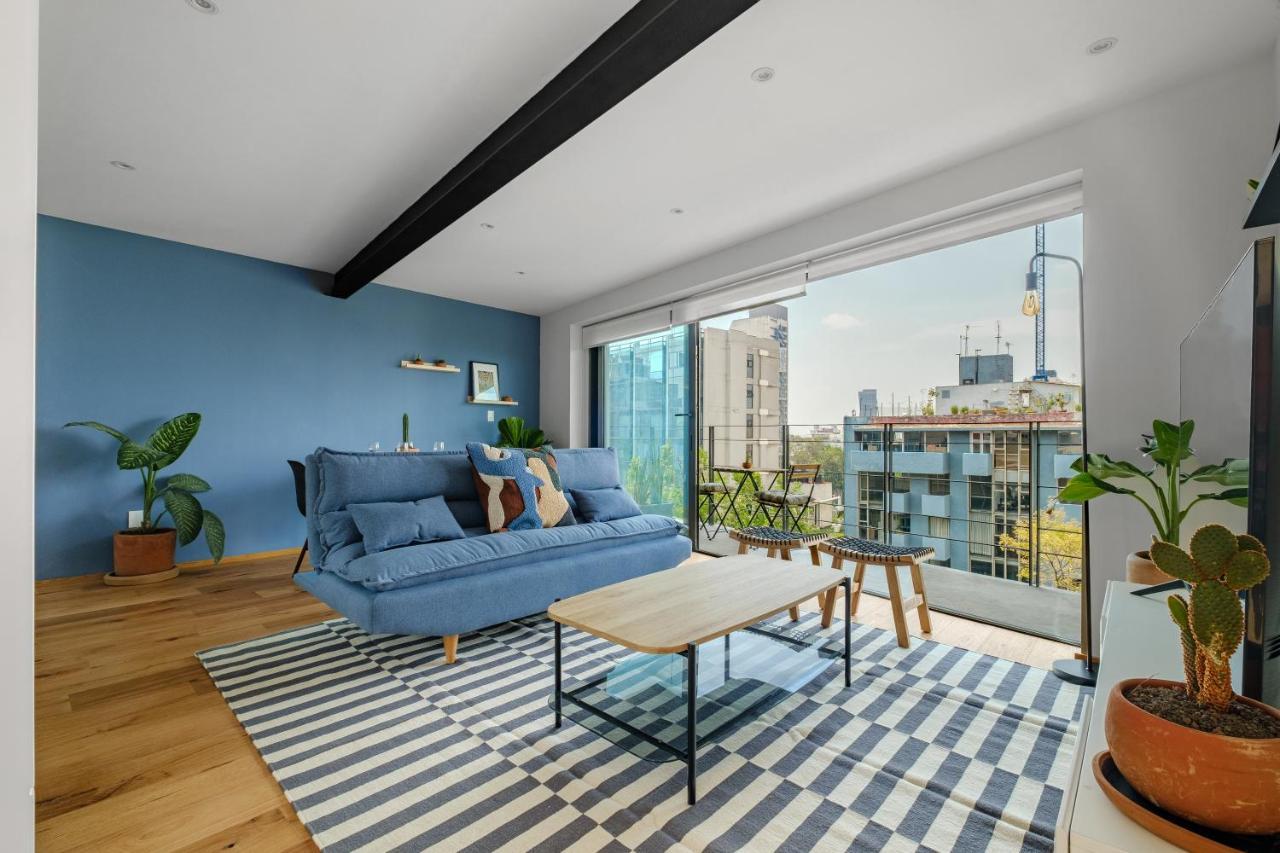Modern Apartments La Condesa Pet Friendly Mexico City Exterior photo