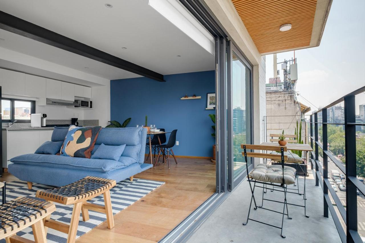 Modern Apartments La Condesa Pet Friendly Mexico City Exterior photo