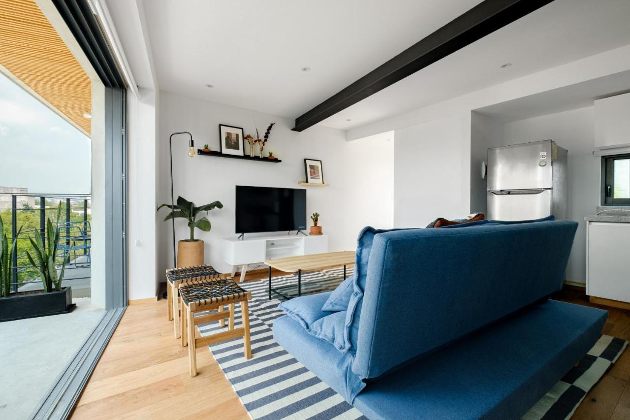 Modern Apartments La Condesa Pet Friendly Mexico City Exterior photo