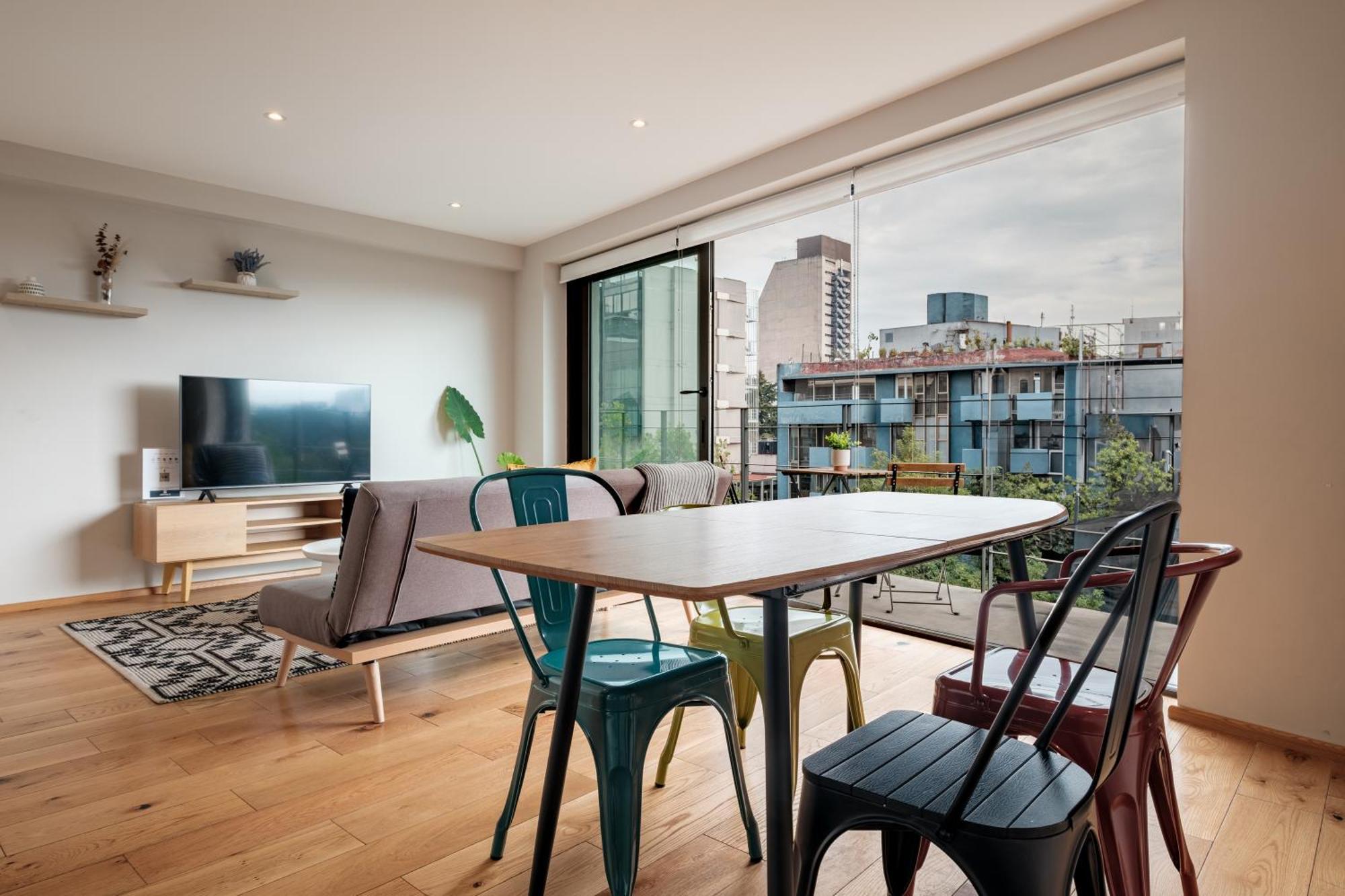 Modern Apartments La Condesa Pet Friendly Mexico City Exterior photo