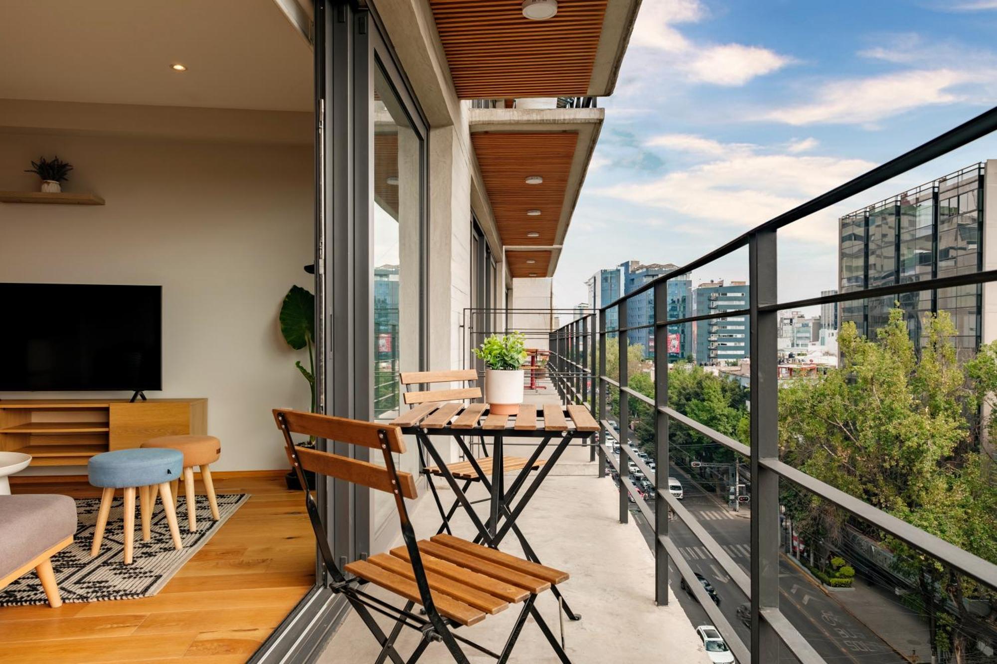 Modern Apartments La Condesa Pet Friendly Mexico City Exterior photo