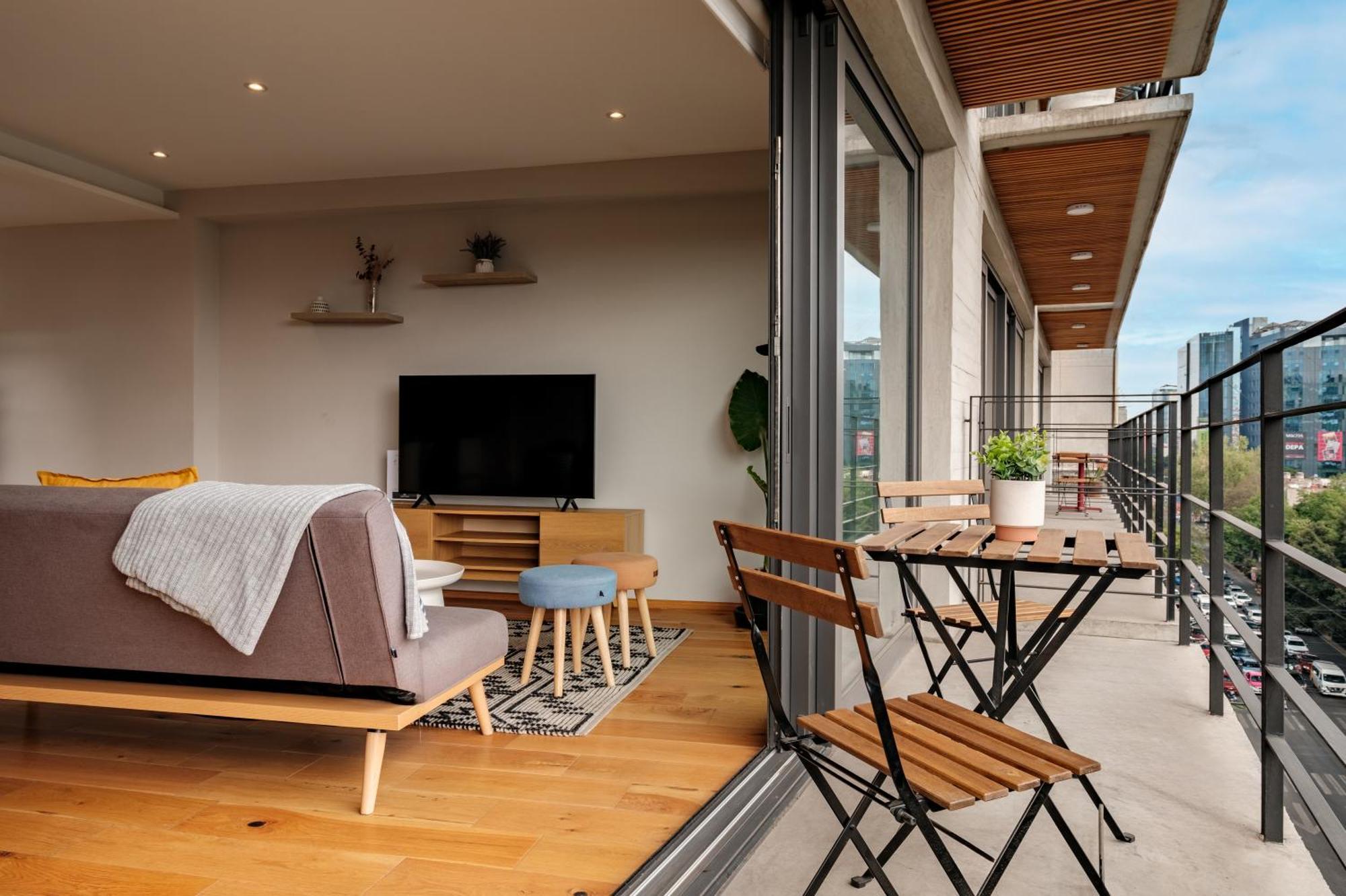 Modern Apartments La Condesa Pet Friendly Mexico City Exterior photo